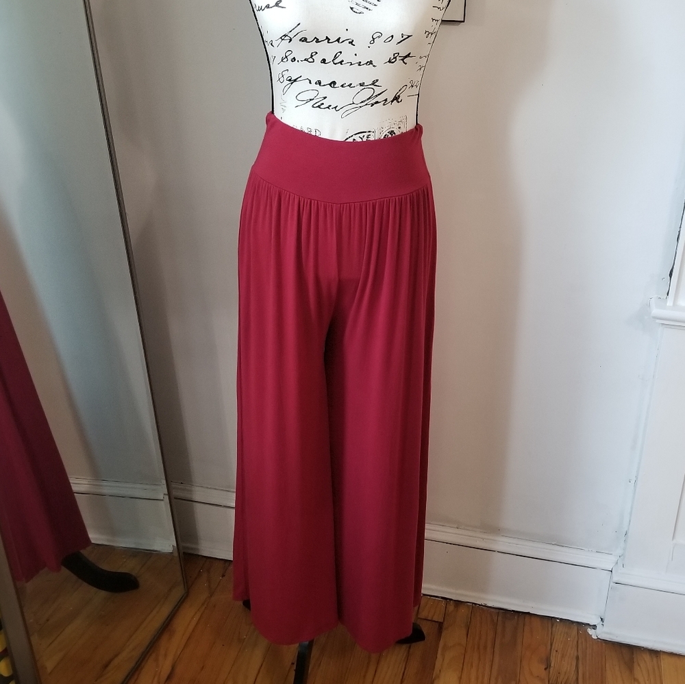 Dark Pink Palace Pants SIZE M - Picture 1 of 16